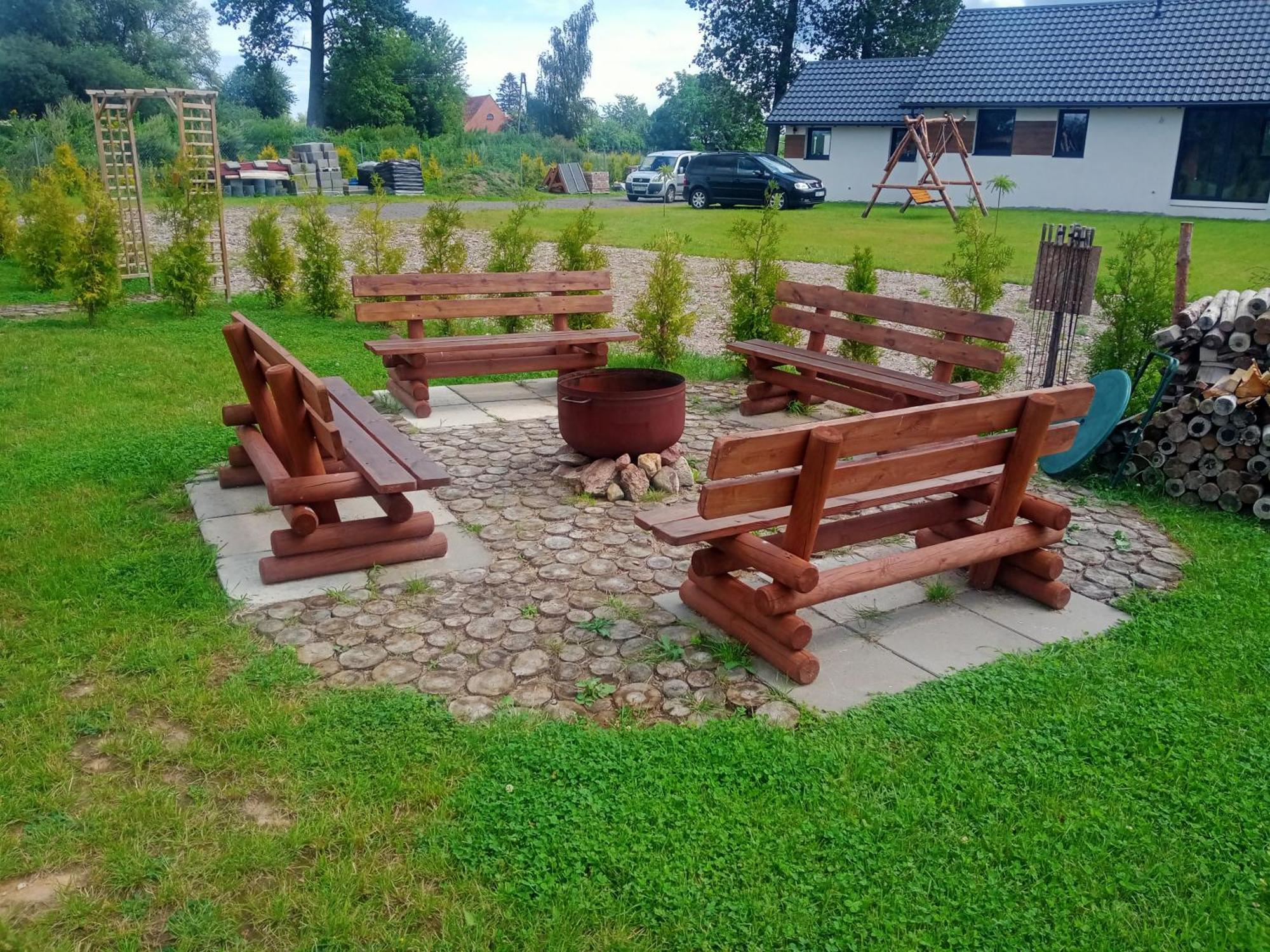 Domki Nad Stawem Stegna  Exteriör bild