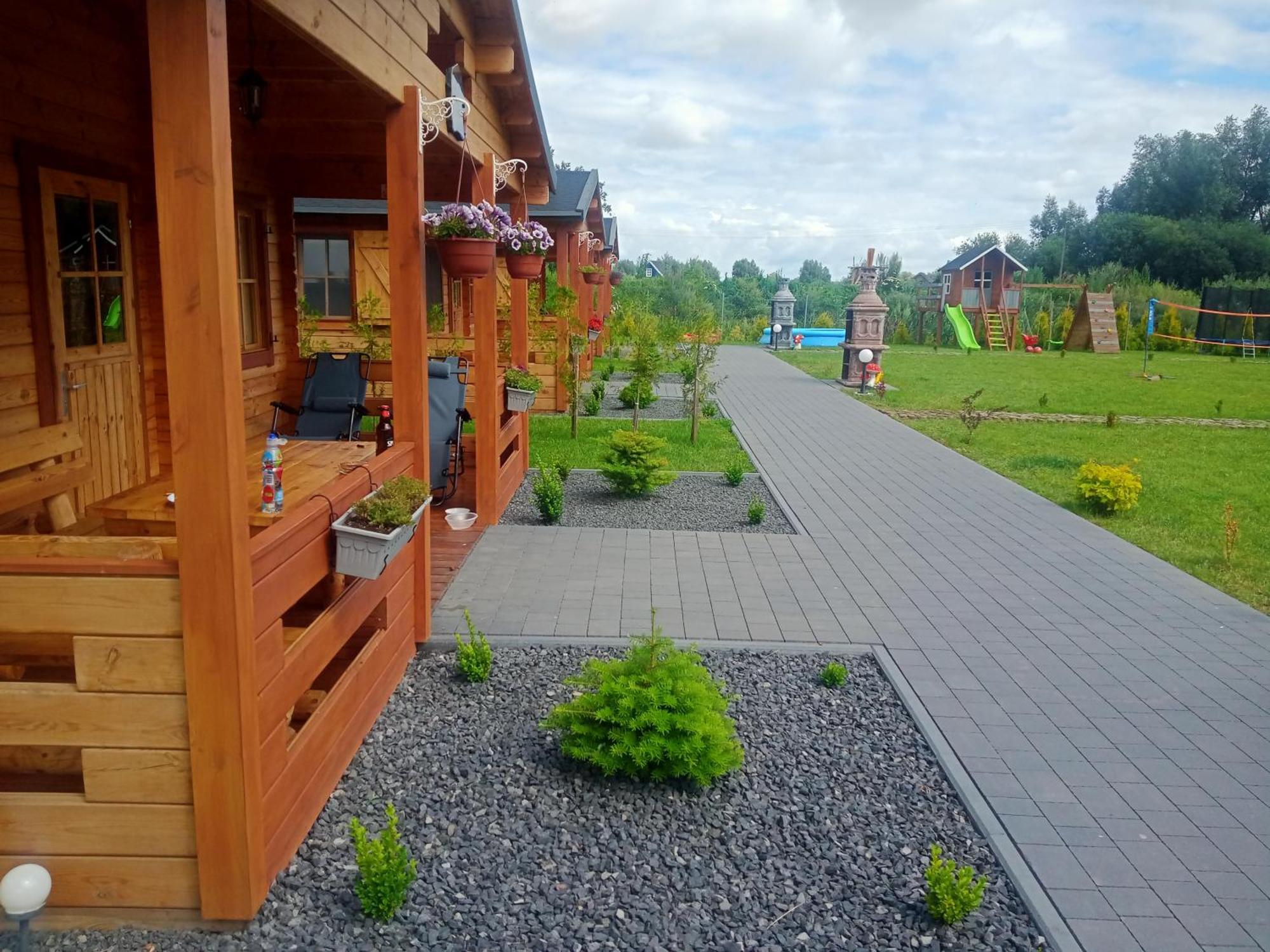 Domki Nad Stawem Stegna  Exteriör bild