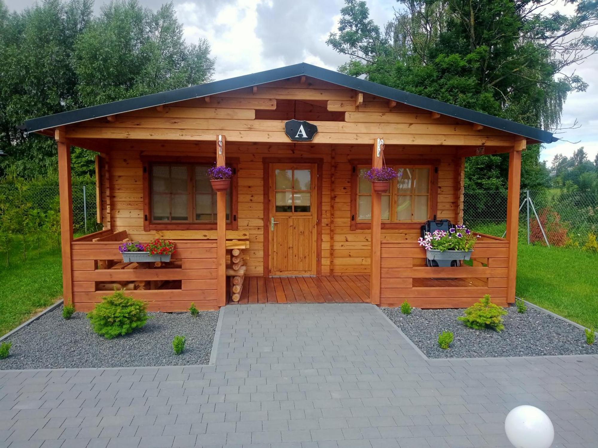 Domki Nad Stawem Stegna  Exteriör bild